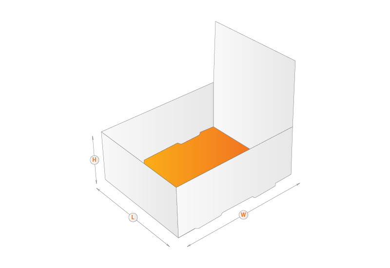 display box template